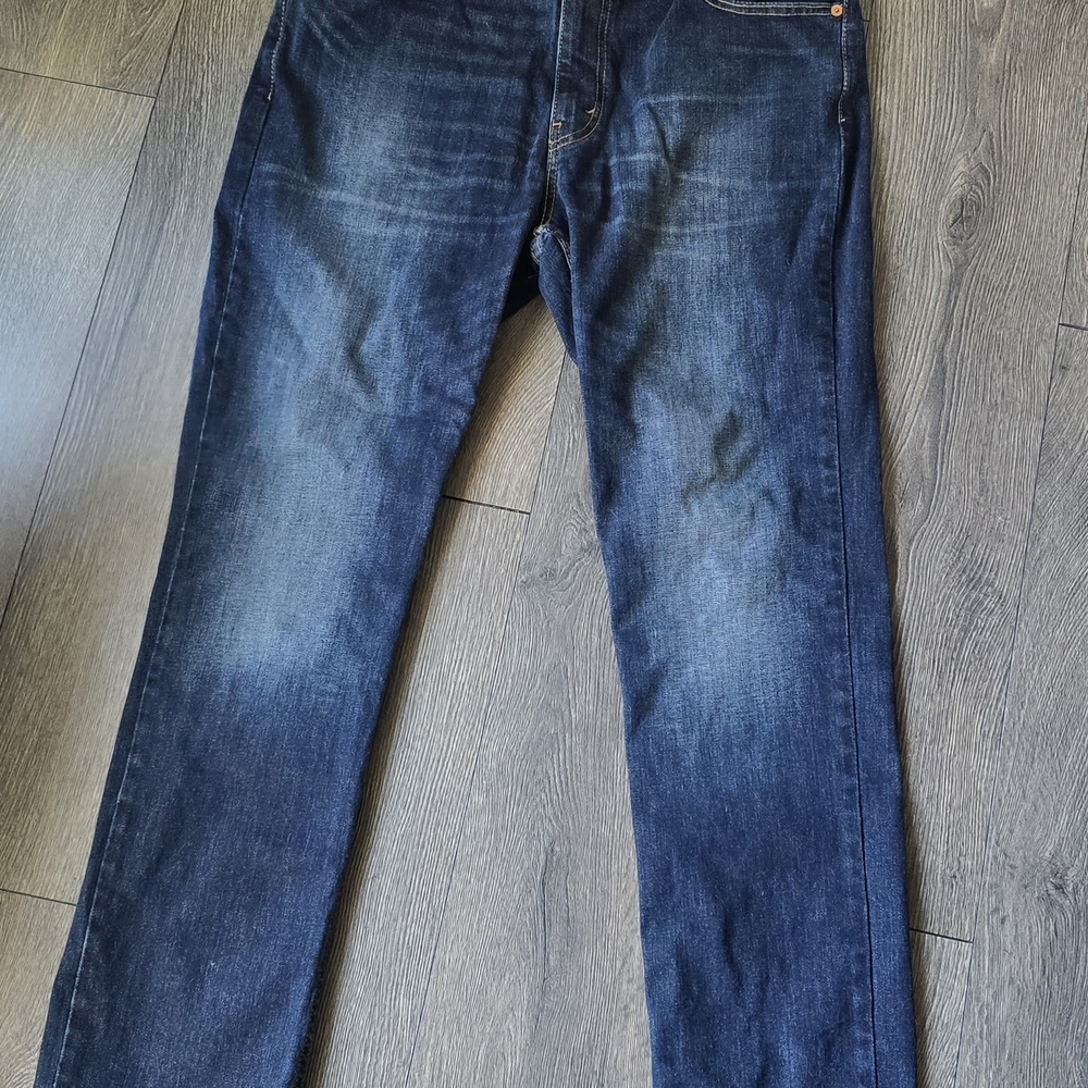 Levi's Dark Blue Straight Jeans